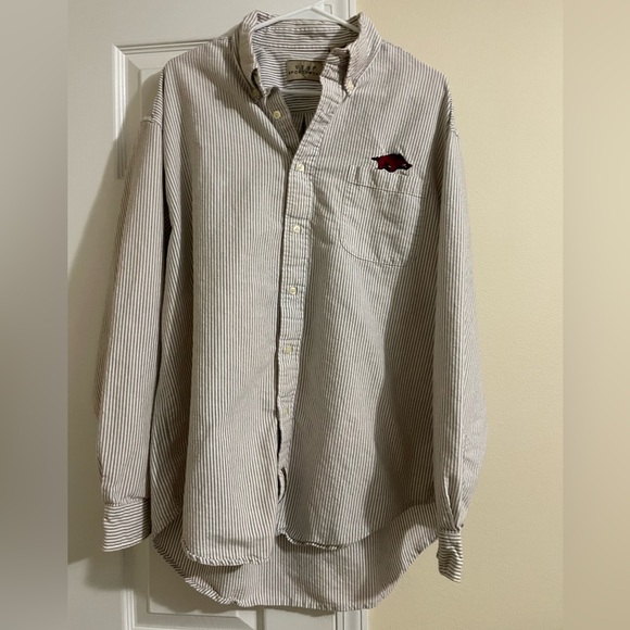 Vesi sportswear button-up shirt men’s XL Razorback cl - Picture 1 of 4